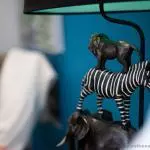 Lampe de chevet – Chambre exotique - Maison d-hotes a Bordeaux