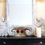 Miroir et decoration royale - Chambre d-hotes Bordeaux - La Parenthese des Capucins