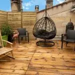 Penthouse – Chambre exotique - Maison d-hotes a Bordeaux