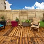 Terrasse privative - Maison et chambres d-hotes a Bordeaux – Chambre exotique