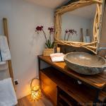Vasque salle de bain exotique - Maison et chambres d-hotes a Bordeaux